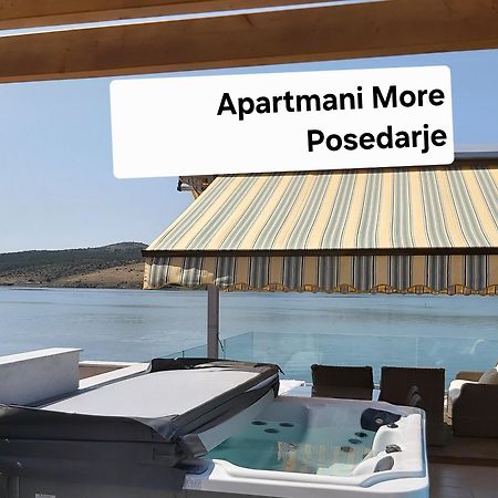 Luxury Apartment By The Sea With Private Whirlpool And Terrace 50M2 Posedarje Εξωτερικό φωτογραφία