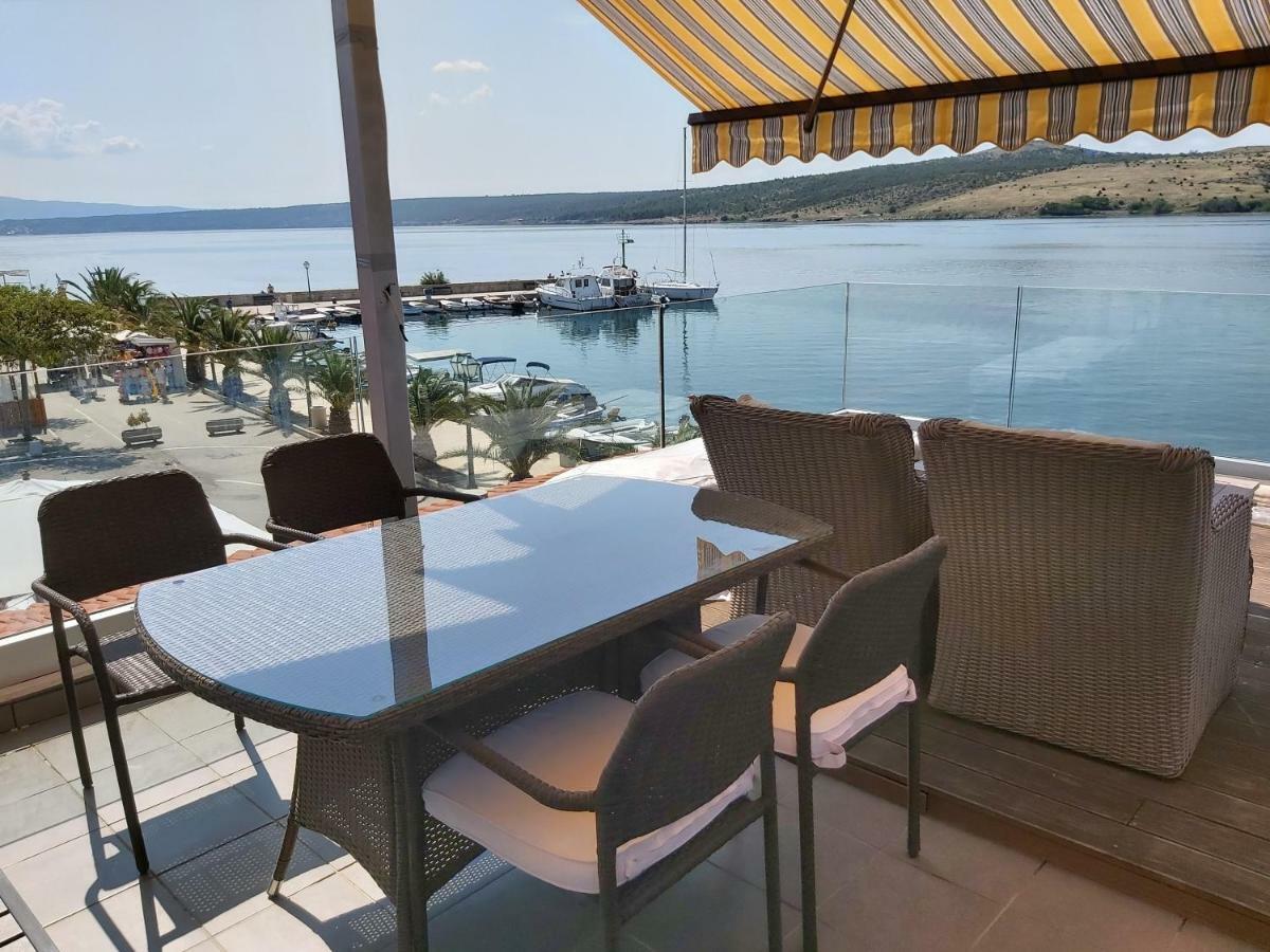 Luxury Apartment By The Sea With Private Whirlpool And Terrace 50M2 Posedarje Εξωτερικό φωτογραφία